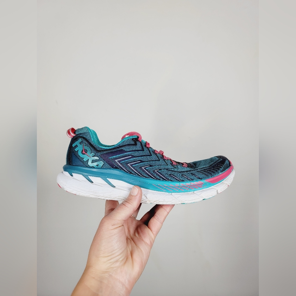 Hoka Clifton 4 Trail Running Shoes, Size 8.5